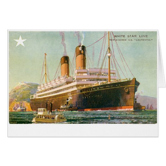 RMS Laurentic Cards (Front Horizontal)