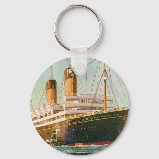 RMS Laurentic Keychain (Front)
