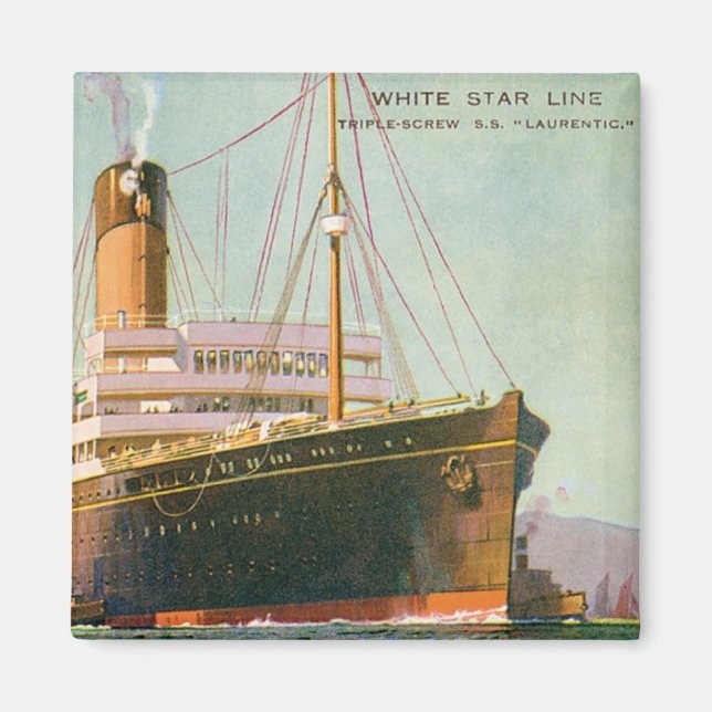 RMS Laurentic Magnet (Front)