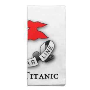 RMS Matt- Titanic American MoJo Napkins