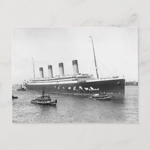 RMS Olympic 1911 Postcard