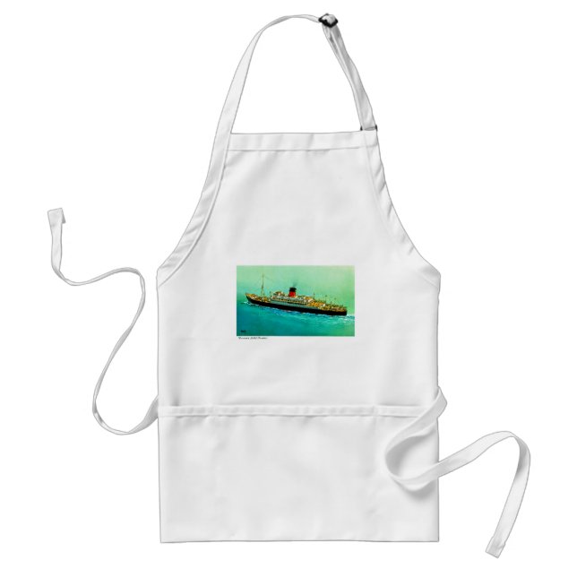 RMS Parthia Adult Apron (Front)