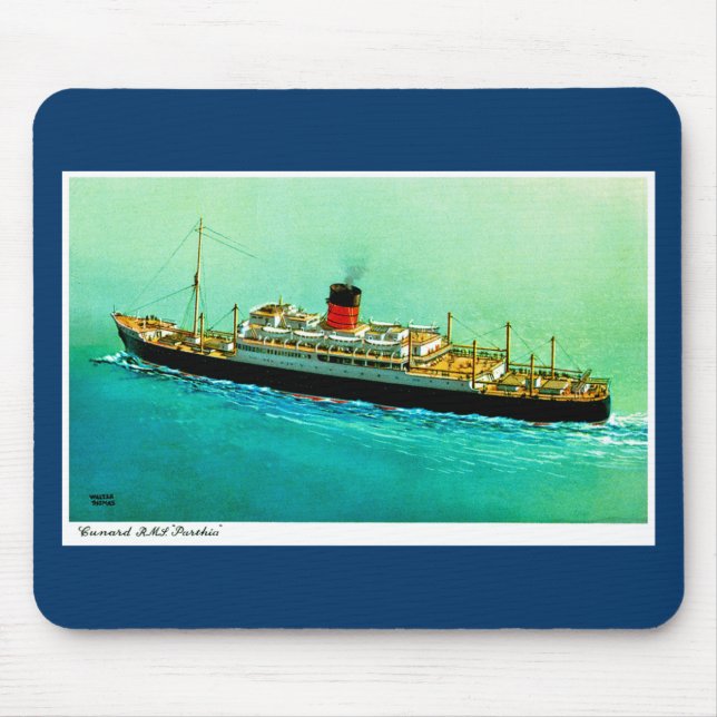 RMS Parthia Mouse Pad (Front)