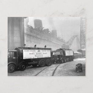 RMS Queen Mary Collection Postcard