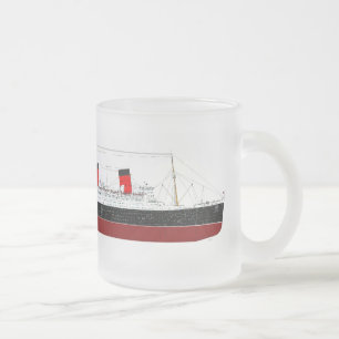 RMS Queen Mary Glass Mug