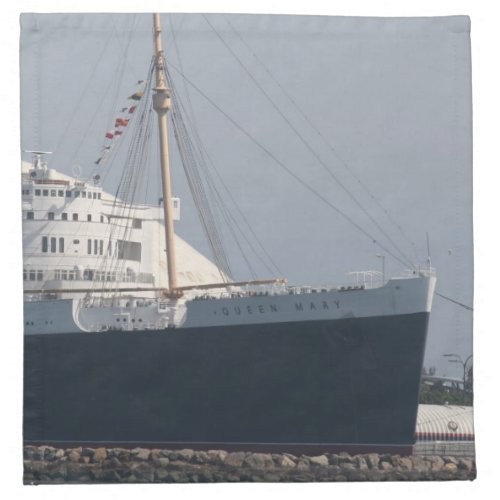 RMS Queen Mary Hotel and Museum in Long Beach Cloth Napkin