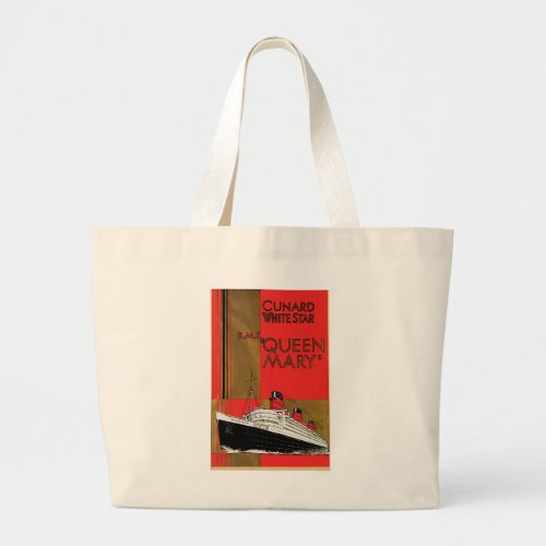RMS Queen Mary Large Tote Bag