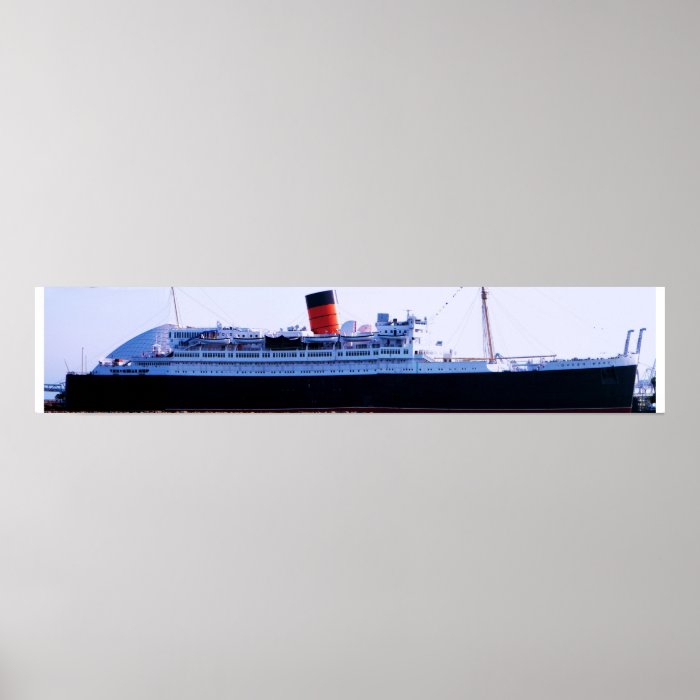 RMS Queen Mary Poster