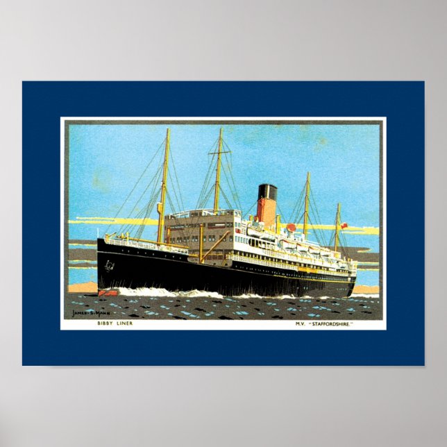 RMS Staffordshire Poster (Front)