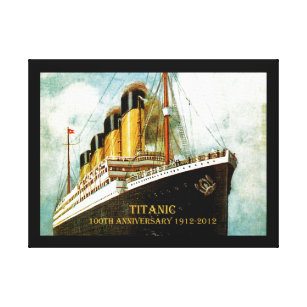 RMS Titanic 100th Anniversary Canvas Print