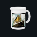 RMS Titanic 100th Anniversary Drink Pitcher<br><div class="desc">Titanic 100th Anniversary commemorative pitcher.</div>
