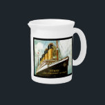 RMS Titanic 100th Anniversary Drink Pitcher<br><div class="desc">Titanic 100th Anniversary commemorative pitcher.</div>