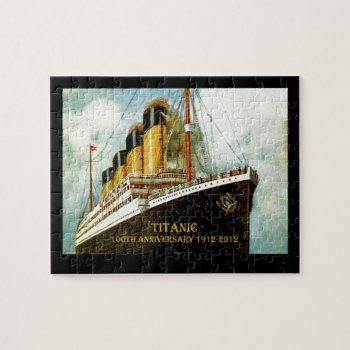 Rms Titanic 100th Anniversary Jigsaw Puzzle by SunshineDazzle at Zazzle