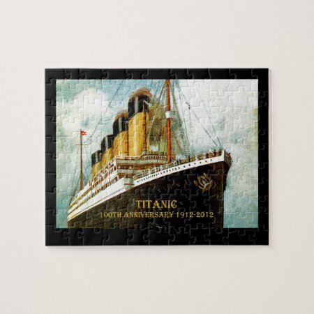 Rms Titanic 100th Anniversary Jigsaw Puzzle