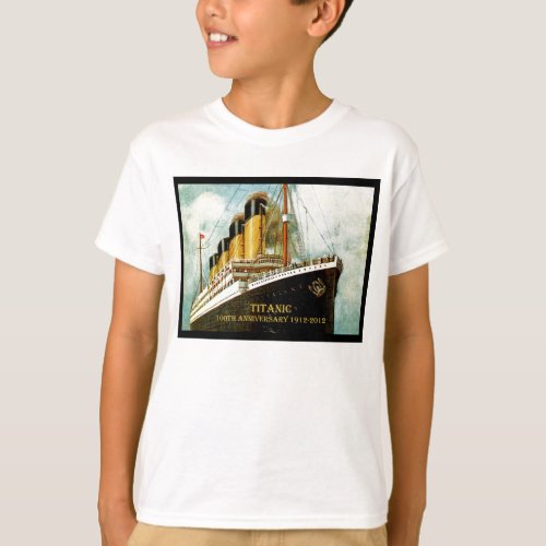 RMS Titanic 100th Anniversary kids T T_Shirt