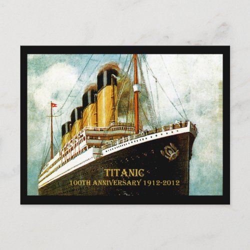 RMS Titanic 100th Anniversary Postcard