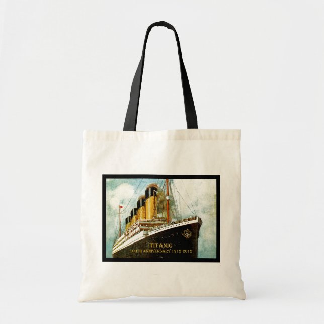 RMS Titanic 100th Anniversary Tote Bag (Front)