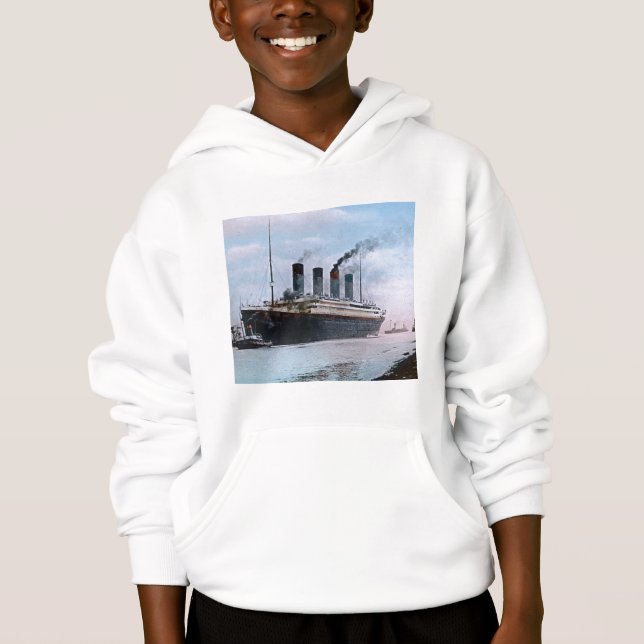RMS Titanic Belfast Ireland Vintage Hoodie (Front)