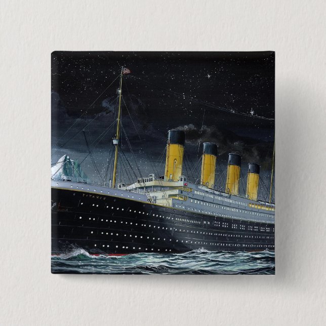 RMS Titanic Button (Front)