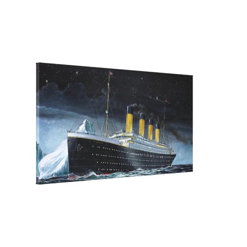 RMS Titanic Canvas Print | Zazzle