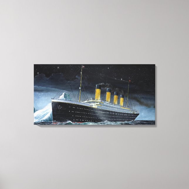 RMS Titanic Canvas Print (Front)