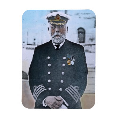 RMS Titanic Captain Edward J Smith  Magnet