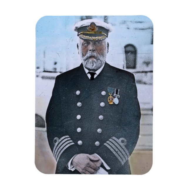 RMS Titanic Captain Edward J. Smith  Magnet (Vertical)