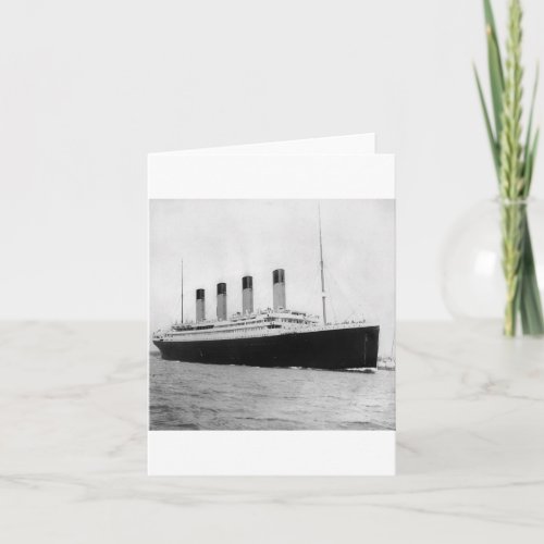 RMS Titanic Card