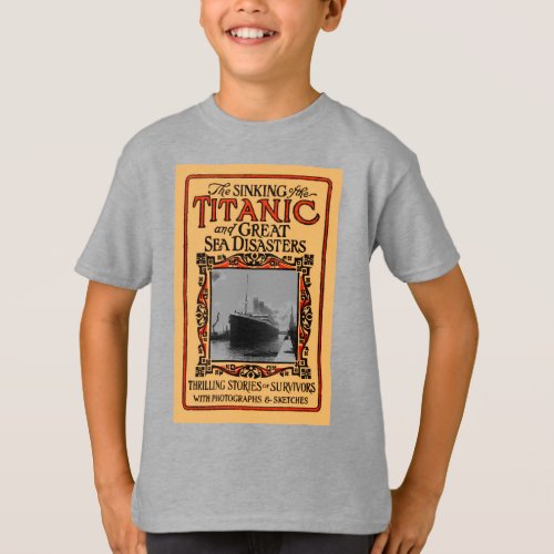 RMS Titanic Cruise Ship Disaster 1912 Vintage T_Shirt