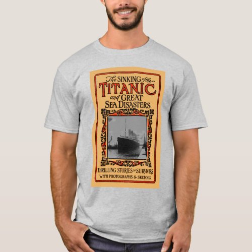 RMS Titanic Cruise Ship Disaster 1912 Vintage  T_Shirt