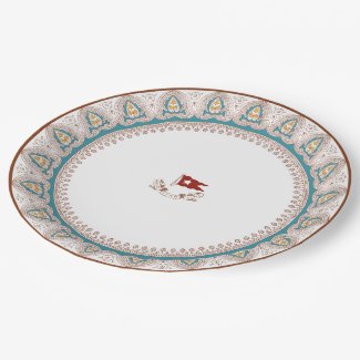 RMS Titanic First Class China Pattern Plate