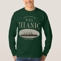 RMS Titanic Ghost Ship Sepia Long Sleeve T-Shirt