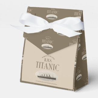 RMS Titanic Ghost Ship Sepia Tent Favor Box
