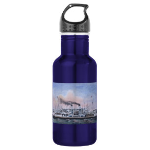 RMS Titanic Internal Illustration Vintage Water Bottle