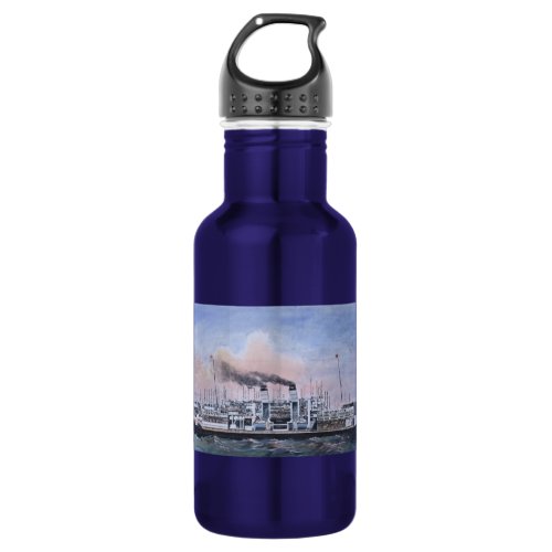 RMS Titanic Internal Illustration Vintage Water Bottle