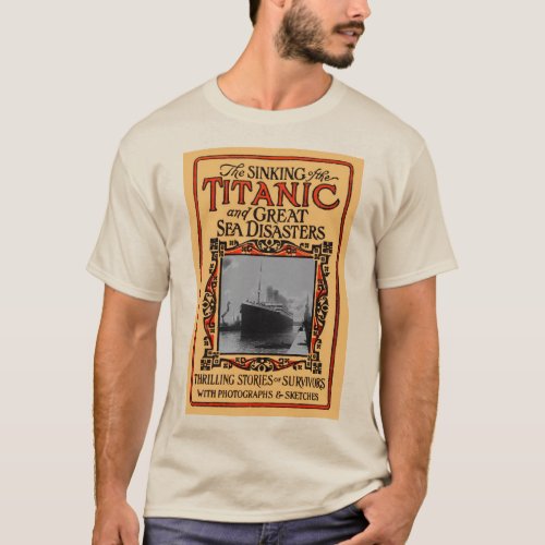 RMS Titanic Nautical Cruise Ship Disaster 1912  T_Shirt