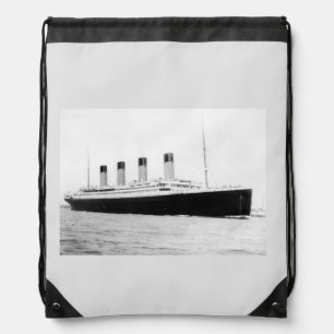 RMS Titanic Passenger Liner Drawstring Bag