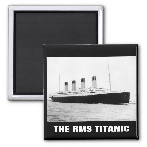 RMS Titanic Passenger Liner     Magnet
