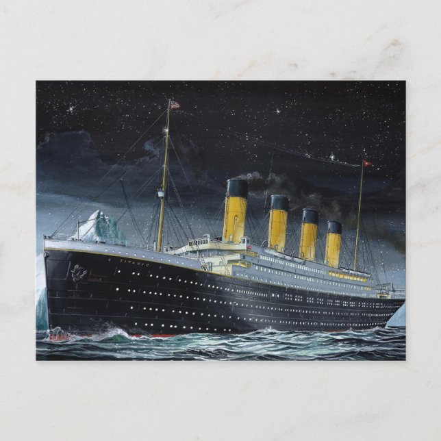 RMS Titanic Postcard (Front)