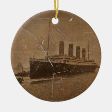 Rms Titanic Southampton Ceramic Ornament