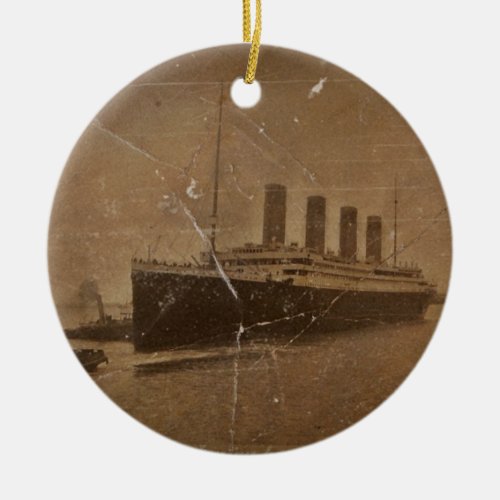 RMS Titanic Southampton Ceramic Ornament