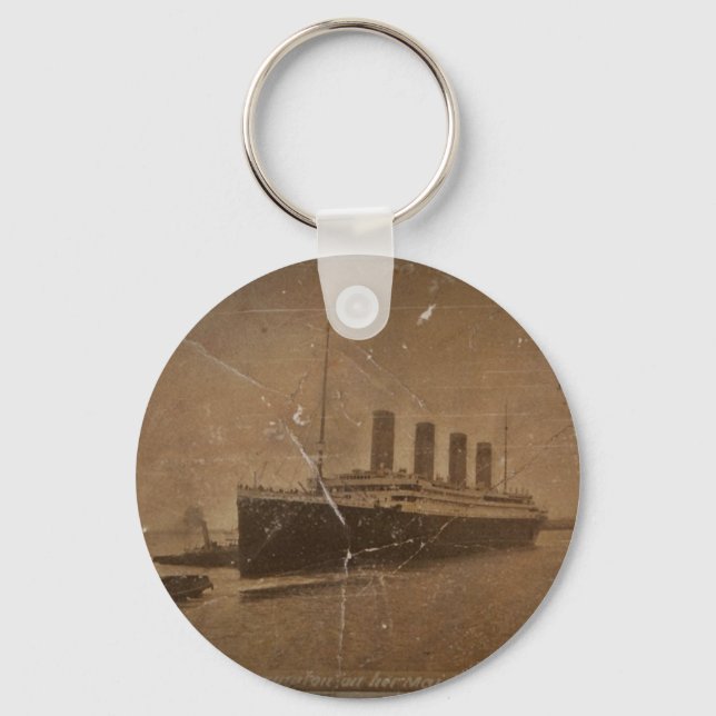 RMS Titanic Southampton Keychain (Front)