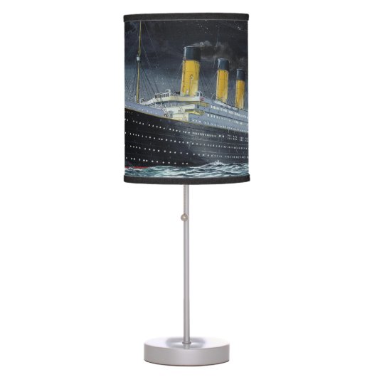 RMS Titanic Table Lamp (Front)