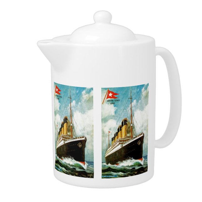 RMS Titanic Teapot (Right)