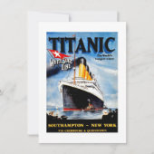 RMS Titanic Travel Ad (Front)