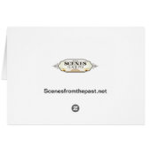 RMS Titanic Vintage Illustration of Sinking (Back Horizontal)