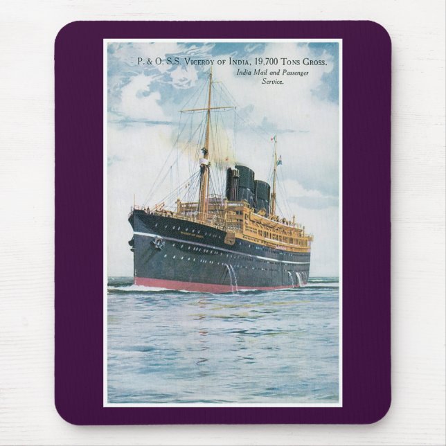 RMS Viceroy of India Mouse Pad (Front)