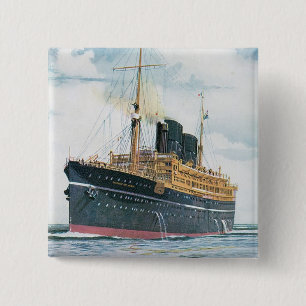 RMS Viceroy of India Pinback Button