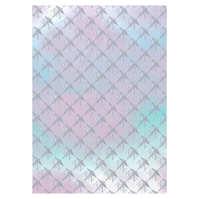 RN Caduceus Medical Mother Pearl Decor Tablecloth (Front)