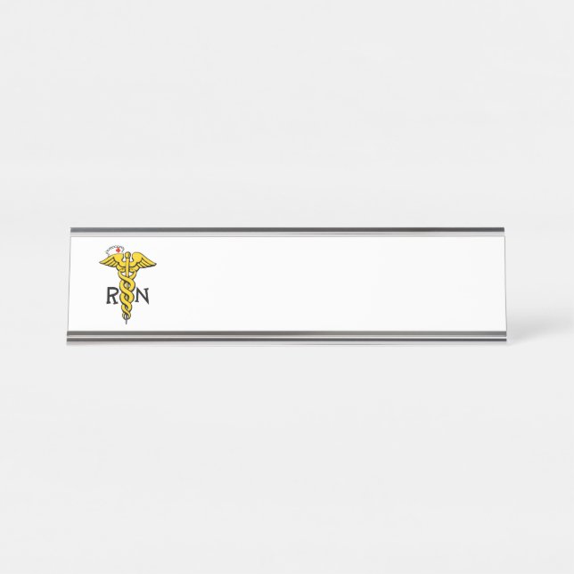 RN DESK NAME PLATE (Front)